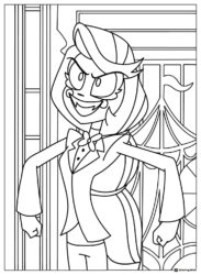 Charlie Morningstar Standing Proud Coloring Page