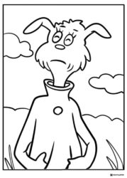 Grinchs Dog Max Coloring Page