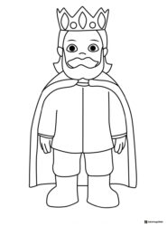 King Friday XIII coloring page