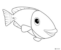 Octonauts Fish Coloring Sheet