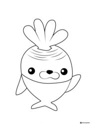 Octonauts Root Creature Coloring Page