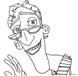 Wybie Lovat portrait Coloring Page