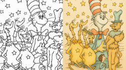 dr seuss coloring pages