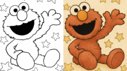 elmo coloring pages