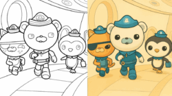 octonauts coloring pages