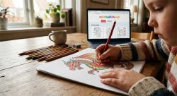 Warum Ausmalbilder mehr als nur Zeitvertreib sind