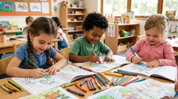 The Art of Growth How Coloring Shapes a Childs Development